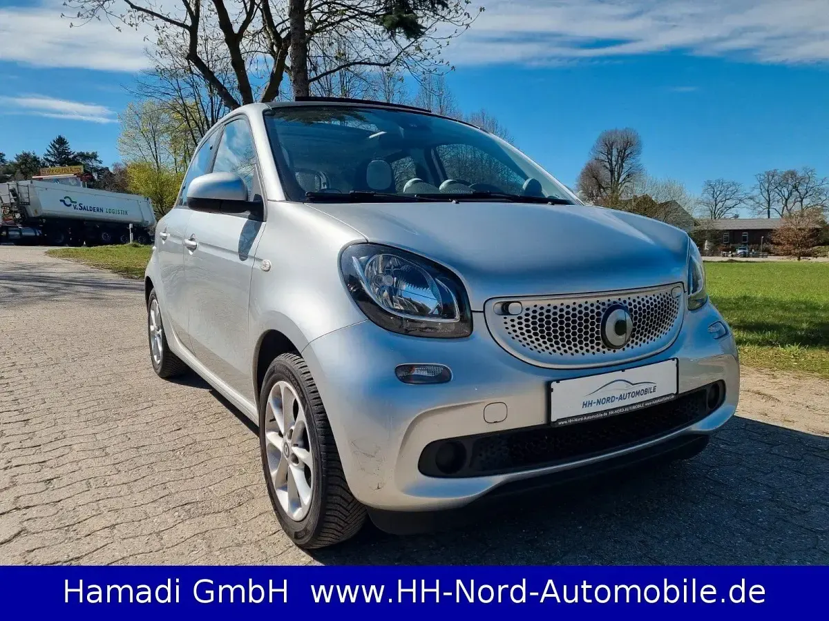 Używany Smart ForFour 71 KM (52 kW) 2015 Srebrny Hatchback