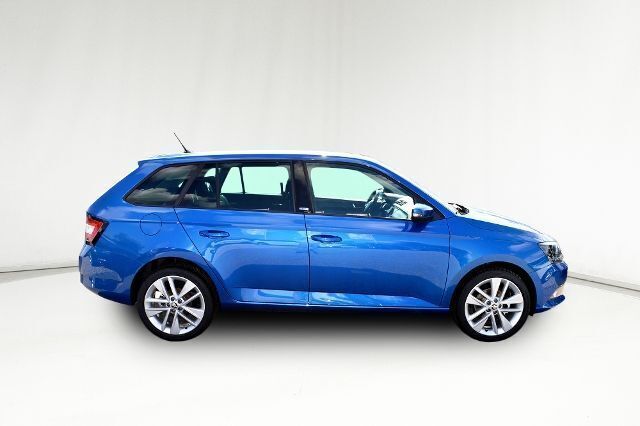 Gebraucht Skoda Fabia Joy 90 PS (66 kW) 2016 Blau metallic Kleinwagen