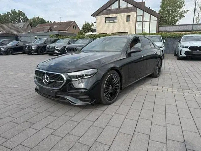Neu Mercedes E220 AMG Line Premium Plus 197 PS (144 kW) 2026 Schwarz Limousine