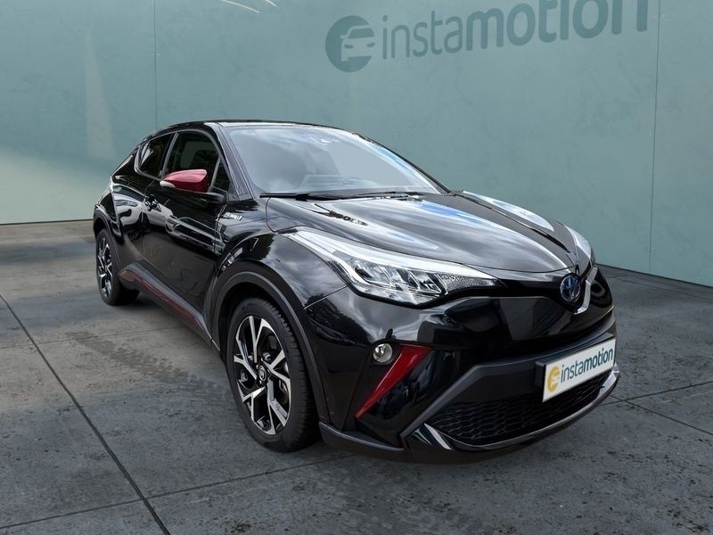 Schwarz Gebraucht 2021 Toyota C-HR Team SUV | 29.490 € (Teuer) - Bild 1/3