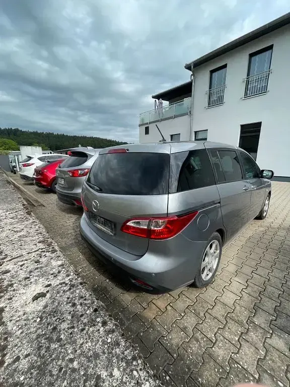 Gebraucht Mazda 5 Center-Line 116 PS (85 kW) 2012 Silber Van / Kleinbus