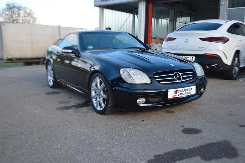 Gebraucht Mercedes SLK200 2002 Schwarz Cabrio