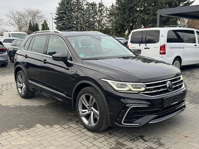 Schwarz Gebraucht 2021 VW Tiguan R-line SUV | 27.999 € (Superpreis) - Bild 1/4