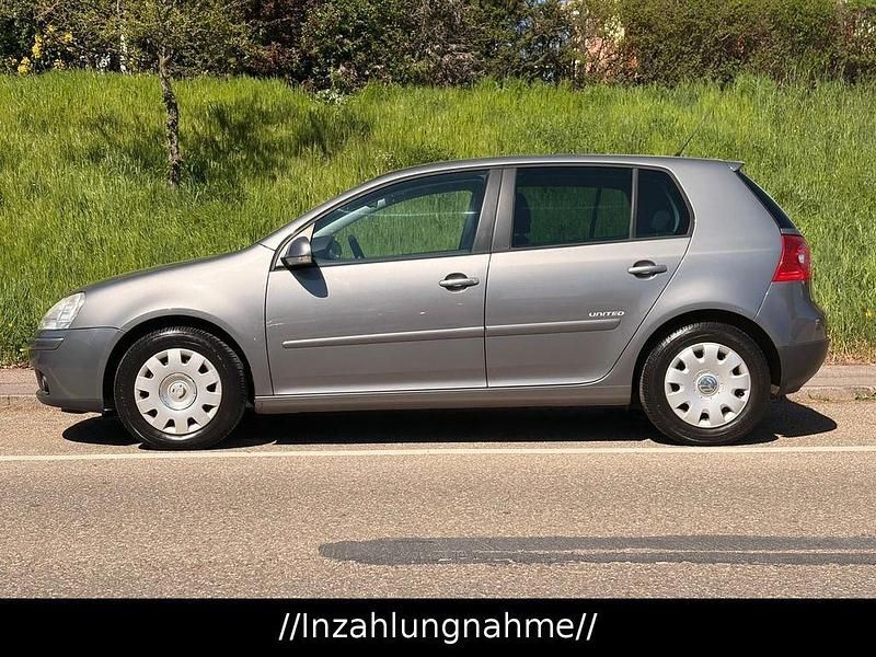 Gebraucht VW Golf VI United 102 PS (75 kW) 2008 Grau Kleinwagen