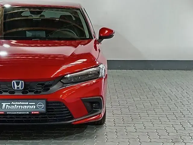 Neu Honda Civic Elegance 143 PS (105 kW) 2025 Rot Limousine
