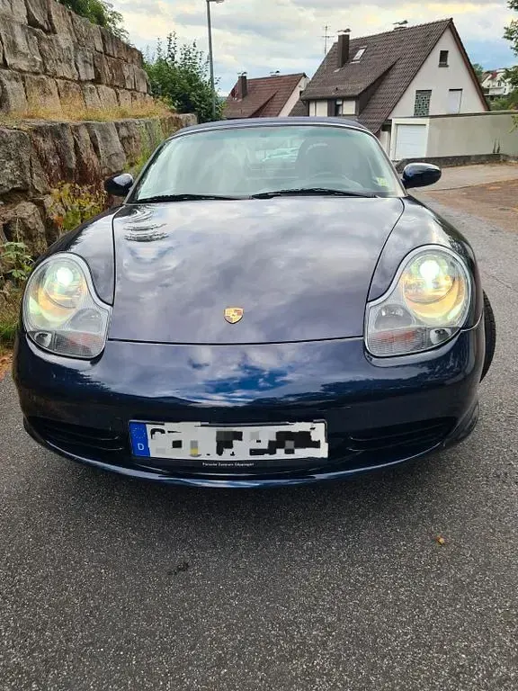 Gebraucht Porsche 986 Boxster 228 PS (167 kW) 2003 Blau Cabrio