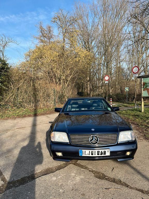 Gebraucht Mercedes SL320 231 PS (169 kW) 1994 Blau Cabrio