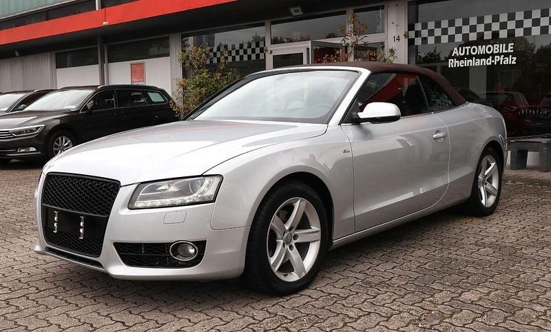 Gebraucht Audi A5 Cabriolet S-Line 160 PS (117 kW) 2011 Silber Cabrio