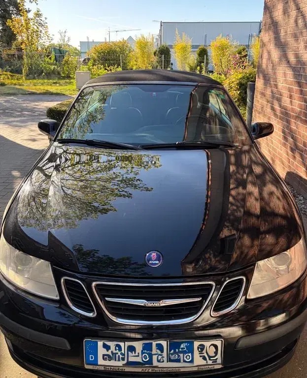 Używany Saab 9-3 Cabriolet Vector 150 KM (110 kW) 2004 Czarny Kabriolet
