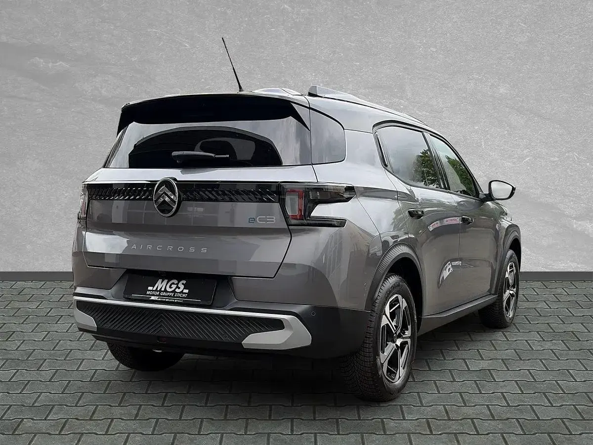 Neu Citroën e-C3 Aircross 83 kW (113 PS) 2026 Mercure grau met SUV