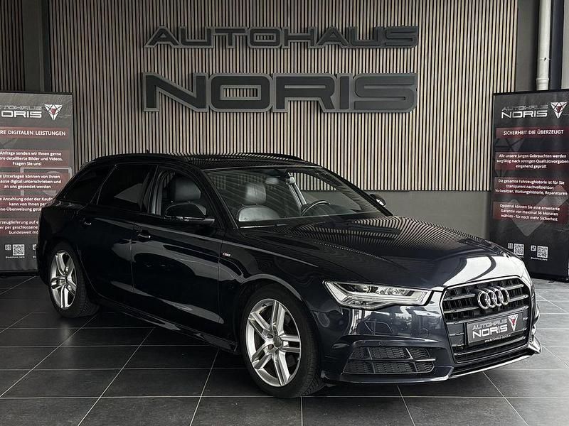 Blau Gebraucht 2018 Audi A6 Black Edition Limousine | 22.990 € (Fairer Preis) - Bild 1/3