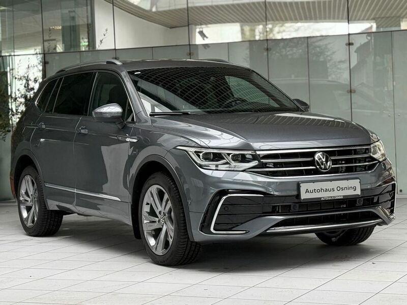 Grau Gebraucht 2024 VW Tiguan Allspace R-line SUV | 44.490 € (Fairer Preis) - Bild 1/4