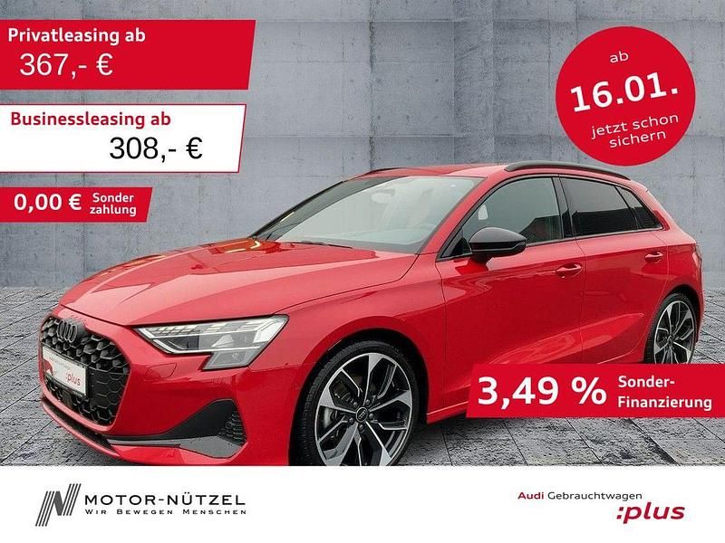Progressivrot metallic Gebraucht 2025 Audi A3 Advanced Limousine | 37.430 € (Superpreis) - Bild 1/4