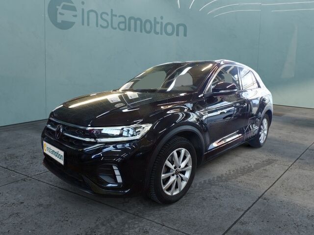 Schwarz Gebraucht 2022 VW T-Roc R-line SUV | 32.880 € (Etwas zu teuer) - Bild 1/2