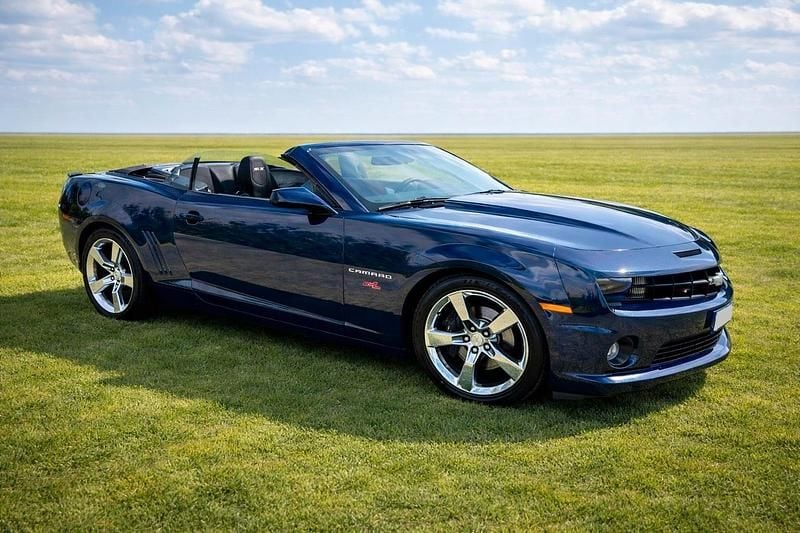 Gebraucht Chevrolet Camaro SS 405 PS (297 kW) 2011 Blau Cabrio