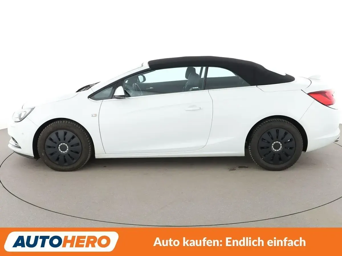 Gebraucht Opel Cascada Innovation 170 PS (125 kW) 2017 Schneeweiss/olympic/summit whi Cabrio