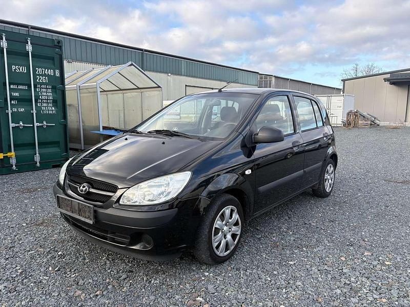 Gebraucht Hyundai Getz Team 67 PS (49 kW) 2008 Schwarz Kleinwagen