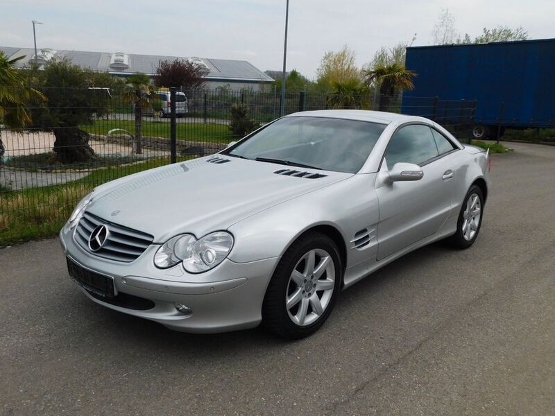 Silber Gebraucht 2003 Mercedes SL350 Cabrio | 24.650 € (Etwas zu teuer) - Bild 1/4