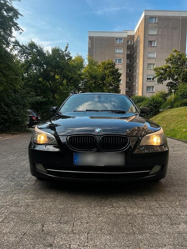 Schwarz Gebraucht 2008 BMW 525 Limousine | 5.700 € (Fairer Preis) - Bild 1/4