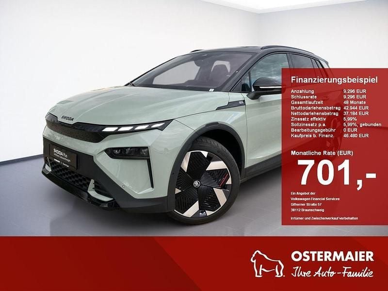 Timianogrün Gebraucht 2025 Skoda Elroq First Edition SUV | 46.480 € (Guter Preis) - Bild 1/4