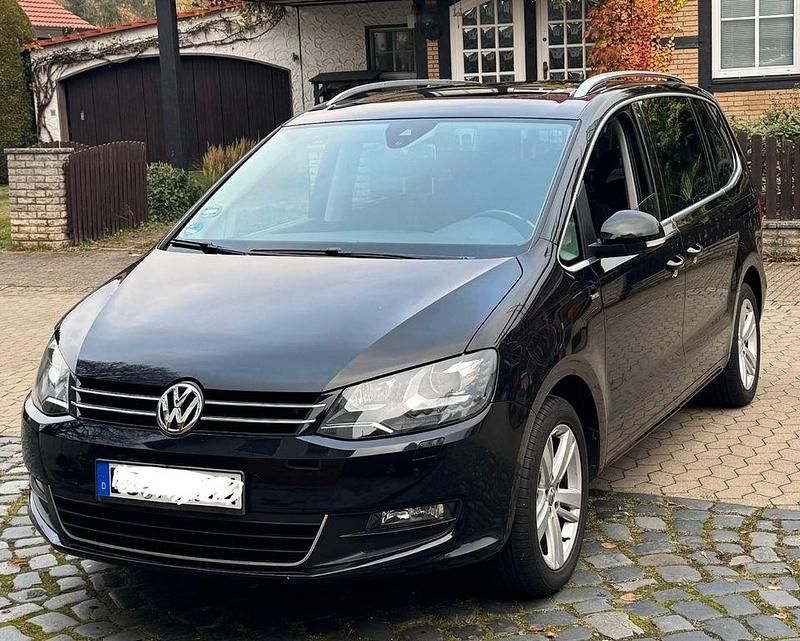 Schwarz Gebraucht 2012 VW Sharan Van / Kleinbus | 8.900 € (Superpreis) - Bild 1/4