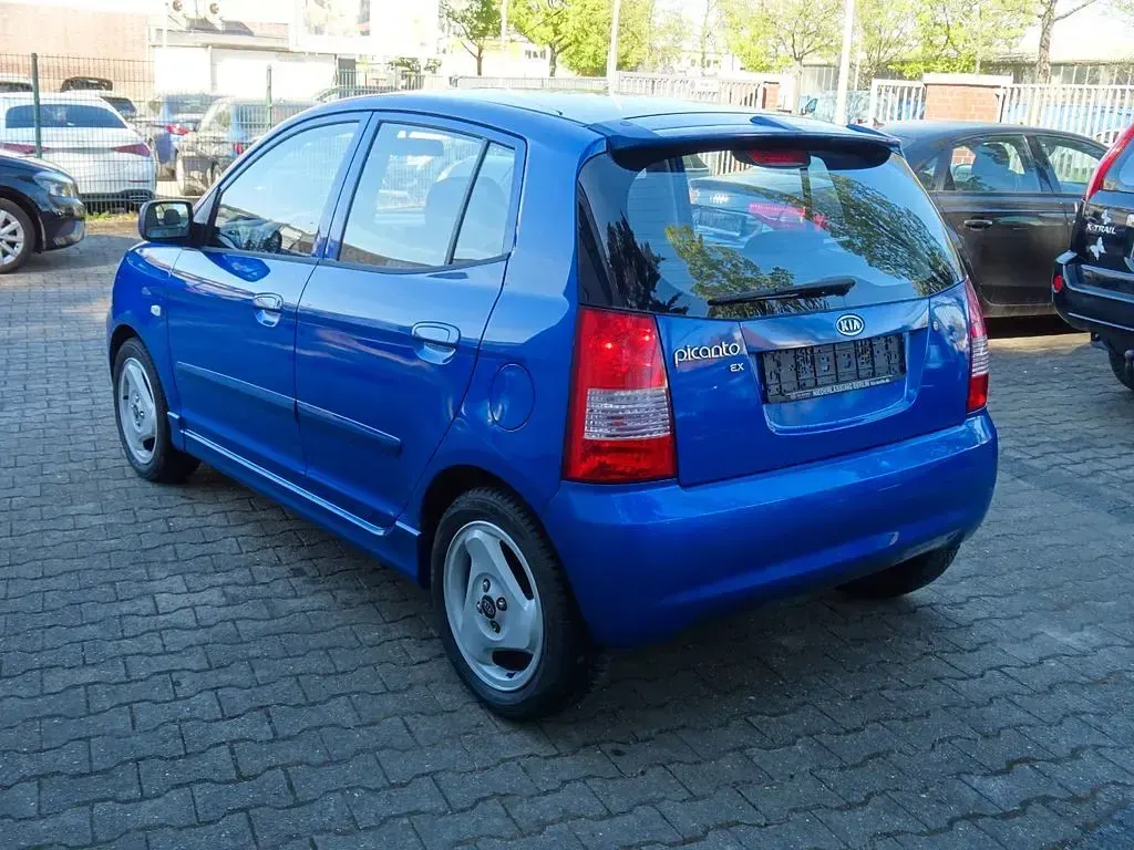 Gebraucht Kia Picanto 65 PS (47 kW) 2004 Blau Kleinwagen