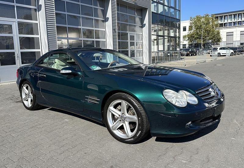 Gebraucht Mercedes SL500 306 PS (225 kW) 2002 Grün Cabrio