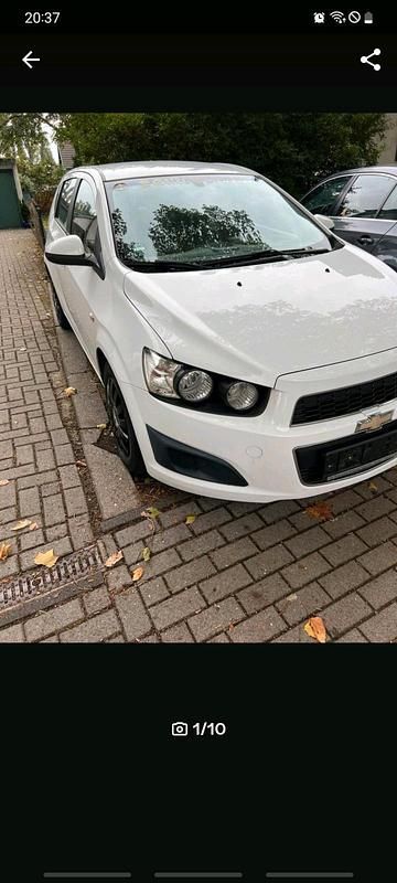 Weiß Gebraucht 2011 Chevrolet Aveo Kleinwagen | 1.500 € (Superpreis) - Bild 1/4