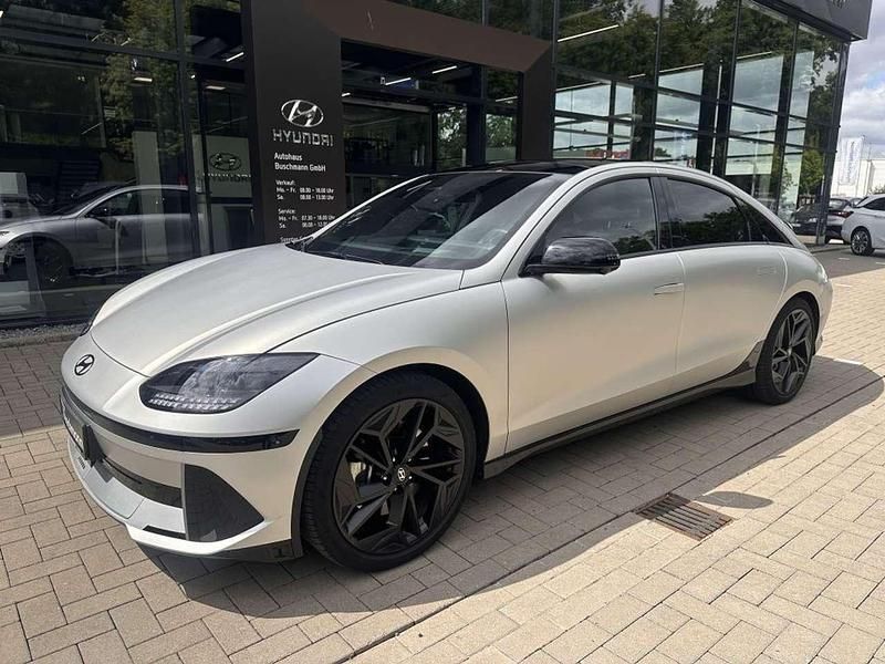 Gravity gold matt Gebraucht 2023 Hyundai Ioniq 6 Edition Limousine | 42.870 € (Teuer) - Bild 1/4