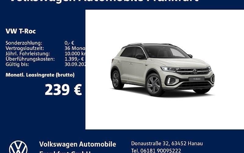 Grau Neu 2025 VW T-Roc R-line SUV | 31.890 € (Fairer Preis) - Bild 1/4