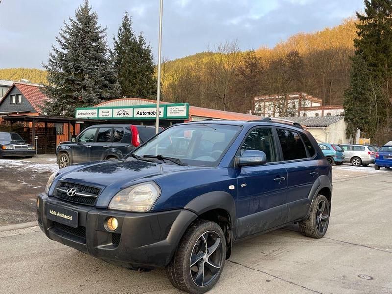 Gebraucht Hyundai Tucson GLS 113 PS (83 kW) 2005 Blau SUV