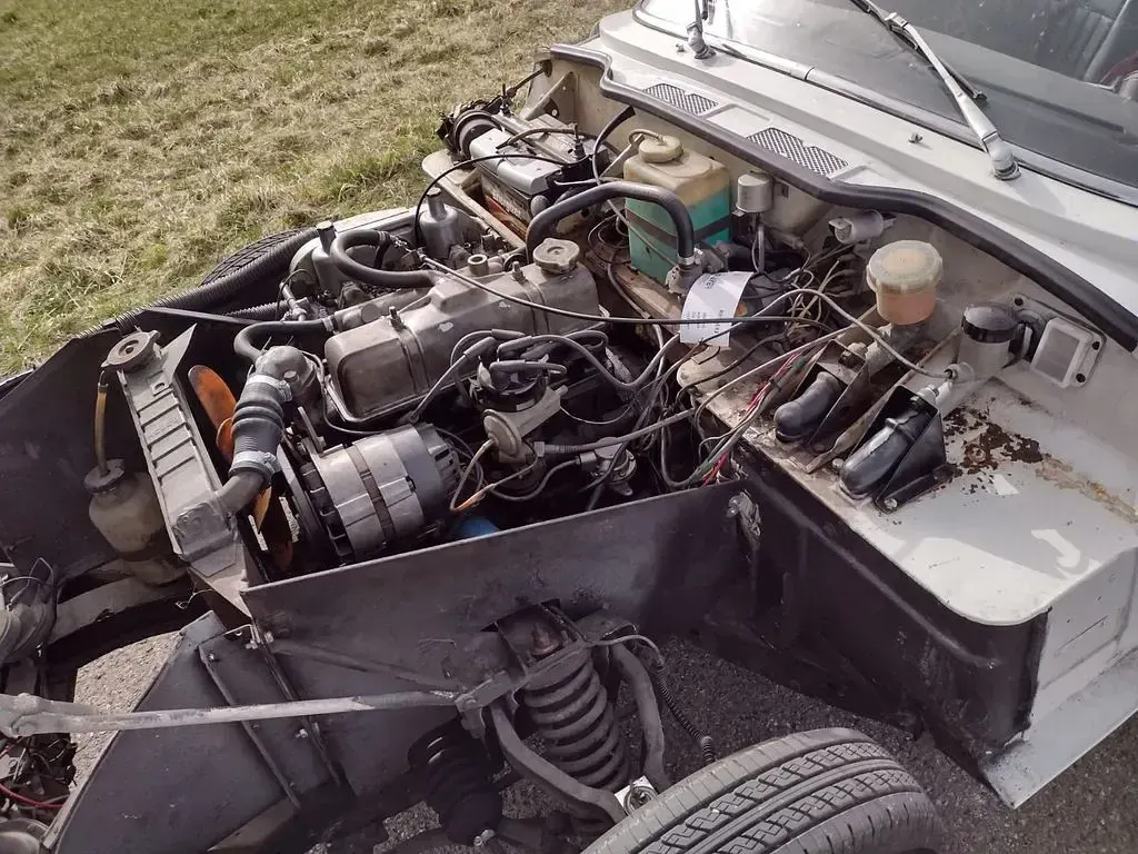 Gebraucht Triumph Spitfire 64 PS (47 kW) 1972 Weiß Cabrio