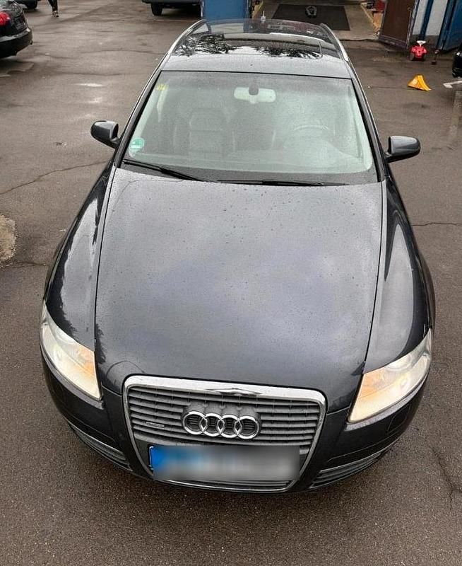 Schwarz Gebraucht 2008 Audi A6 Comfort Kombi | 4.400 € (Guter Preis) - Bild 1/4
