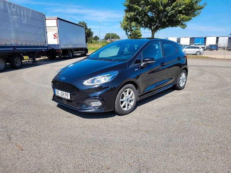 Schwarz Gebraucht 2019 Ford Fiesta ST-Line Kleinwagen | 9.500 € (Superpreis) - Bild 1/4