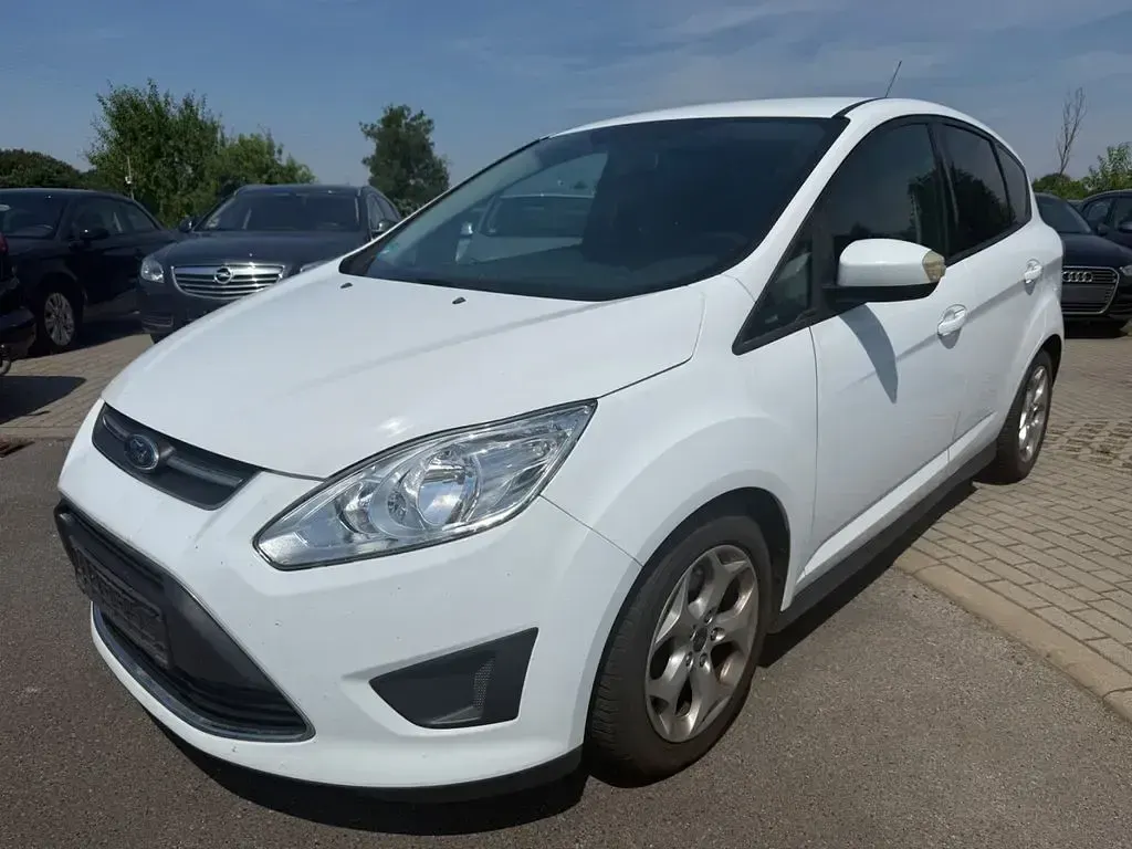 Gebraucht Ford C-MAX 150 PS (110 kW) 2012 Weiß Van / Kleinbus