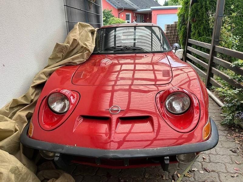 Rot Gebraucht 1973 Opel GT Coupé | 11.000 € - Bild 1/4