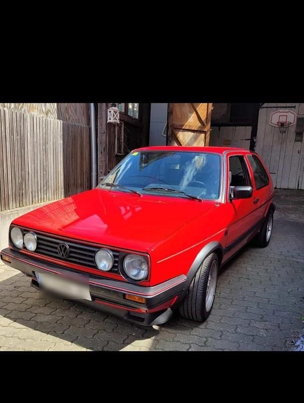 Gebraucht VW Golf II GTI 112 PS (82 kW) 1989 Rot Kleinwagen