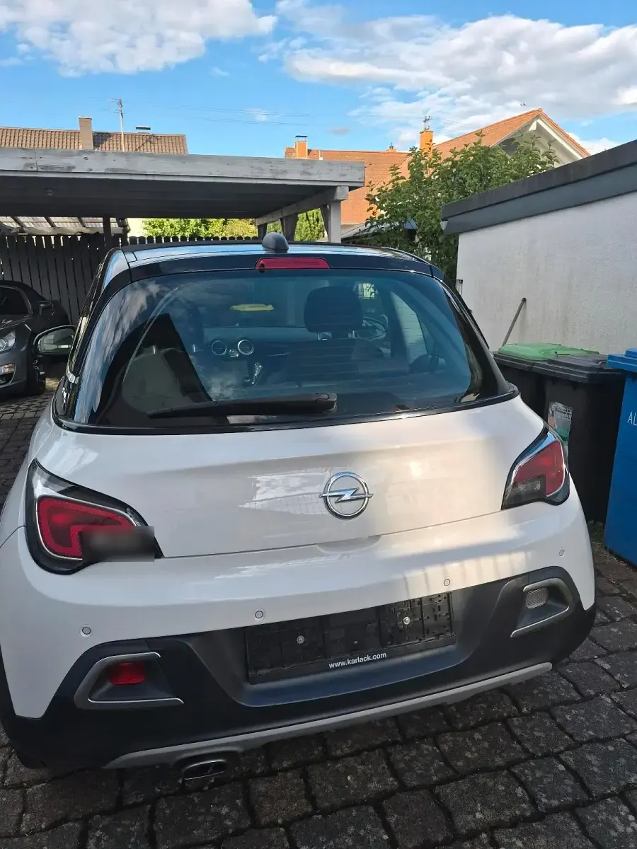Gebraucht Opel Adam Rocks Rocks 87 PS (63 kW) 2018 Weiß Kleinwagen