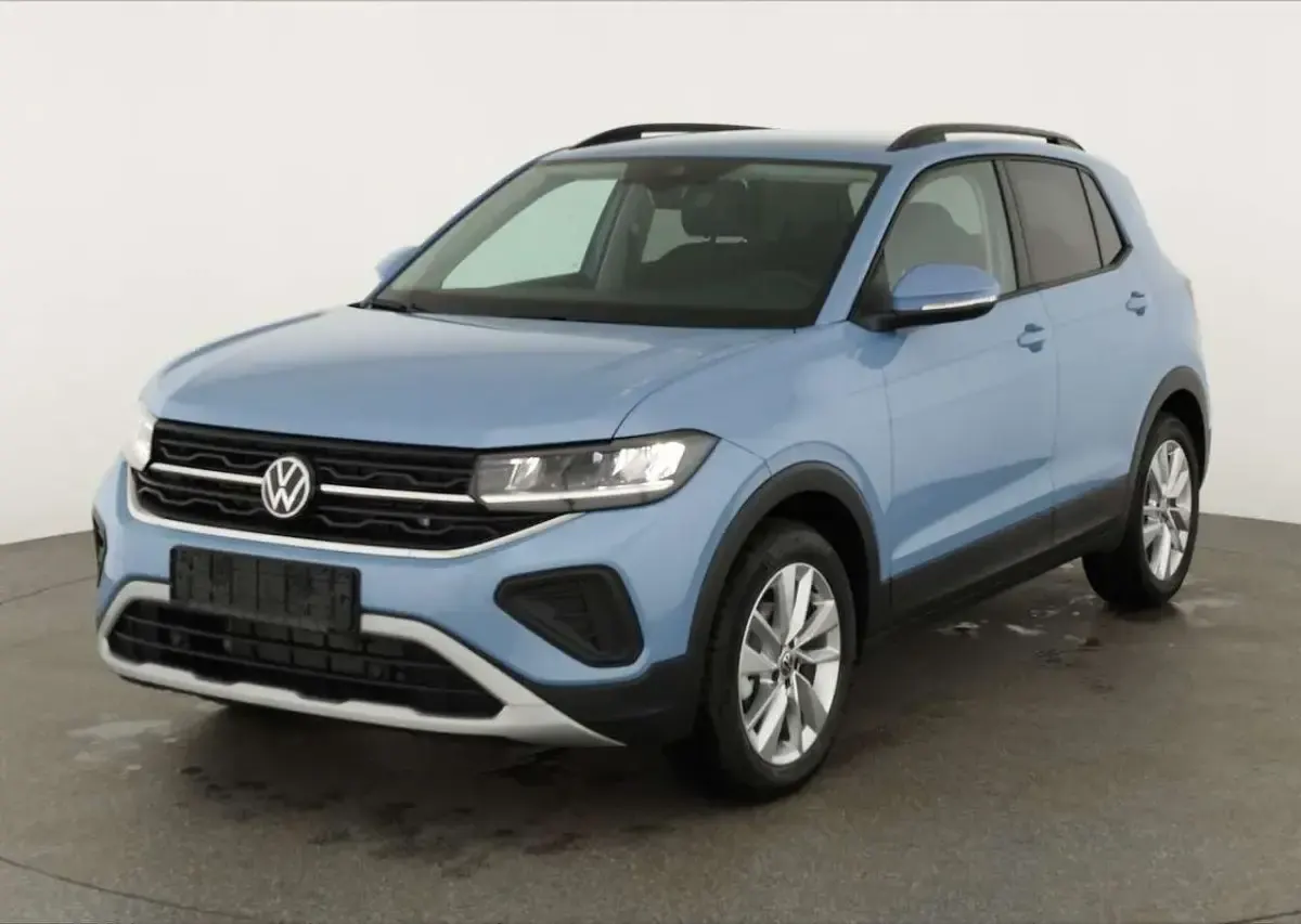 Neu VW T-Cross Life 150 PS (110 kW) 2025 Reflex silber metallic SUV