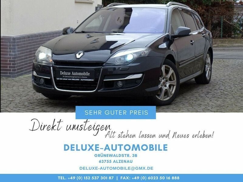Schwarz metallic Gebraucht 2011 Renault Laguna III Bose Edition Kombi | 6.850 € (Etwas zu teuer) - Bild 1/3