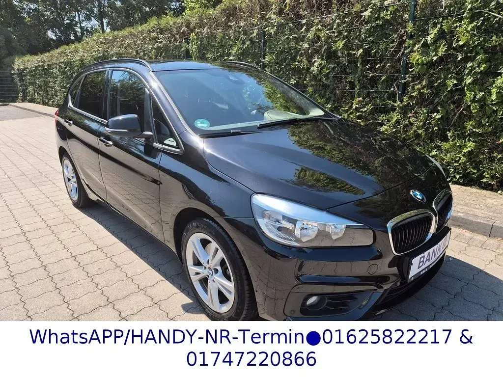 Gebraucht BMW 218 Active Tourer 136 PS (100 kW) 2016 Schwarz Van / Kleinbus