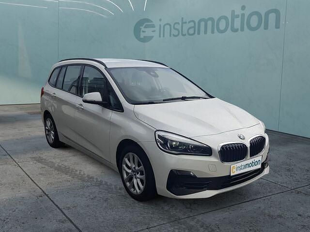 Schwarz Gebraucht 2022 BMW 218 Gran Tourer Advantage Van / Kleinbus | 29.080 € - Bild 1/2