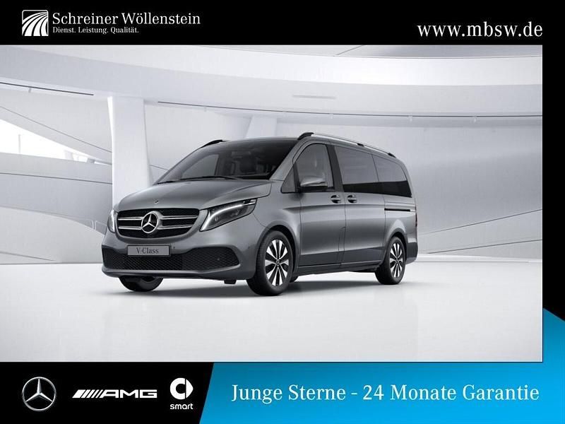 Grau selenitgrau Gebraucht 2021 Mercedes V250 Edition Van / Kleinbus | 47.470 € (Superpreis) - Bild 1/4