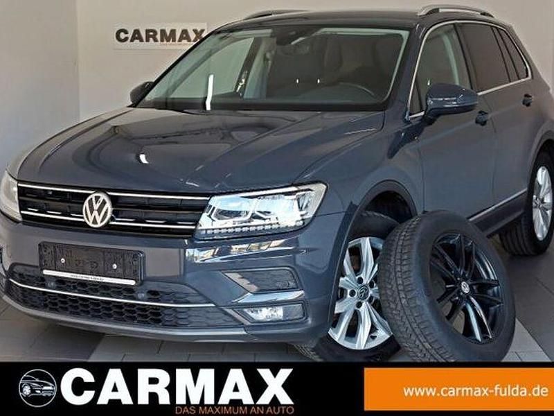 Grau Gebraucht 2019 VW Tiguan Highline SUV | 19.100 € (Superpreis) - Bild 1/4