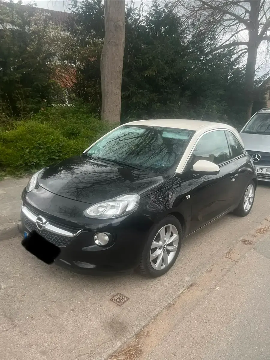 Gebraucht Opel Adam 69 PS (50 kW) 2018 Schwarz Kleinwagen