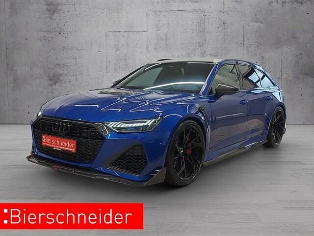 Ultrablau metallic Gebraucht 2023 Audi RS6 Ambiente Kombi | 255.000 € - Bild 1/4