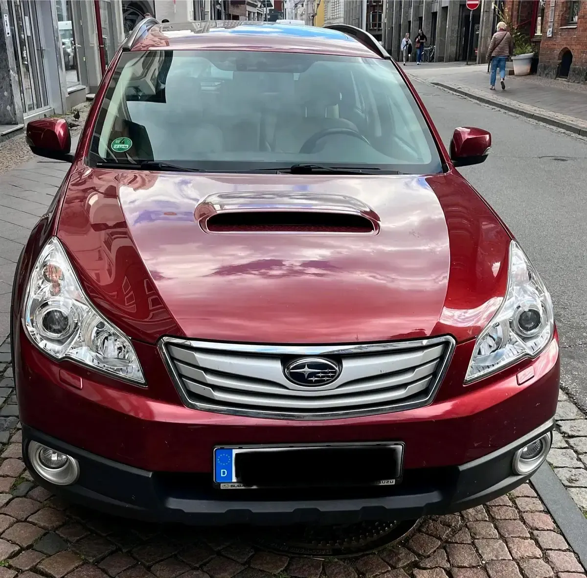 Gebraucht Subaru Legacy 150 PS (110 kW) 2012 Rot Kombi