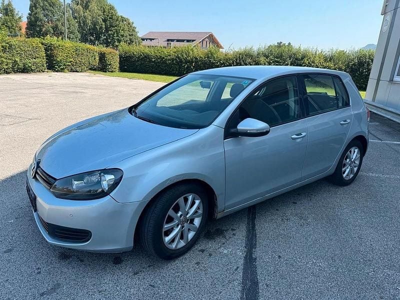 Silber Gebraucht 2009 VW Golf VI Limousine | 4.100 € (Superpreis) - Bild 1/4