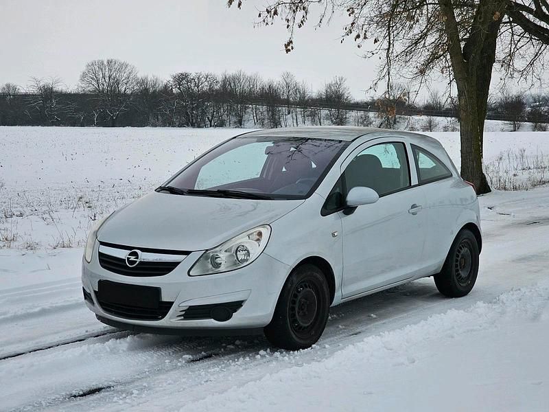 Gebraucht Opel Corsa Edition 80 PS (58 kW) 2009 Silber Kleinwagen