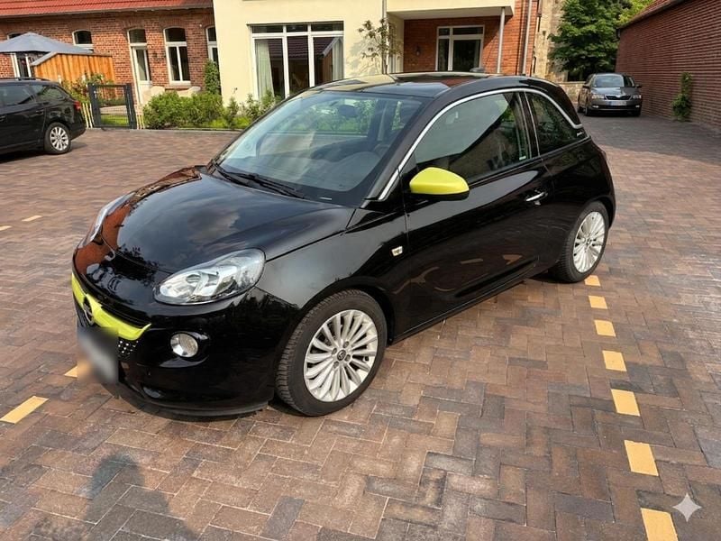 Gebraucht Opel Adam Glam 101 PS (74 kW) 2017 Schwarz Kleinwagen